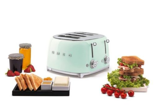 Máy nướng bánh mì Hafele Smeg TSF01PBEU 535.43.668 lam nhạt